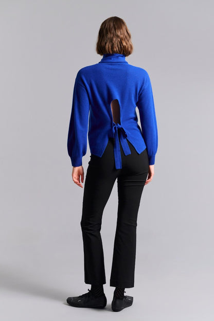 Open back Turtleneck