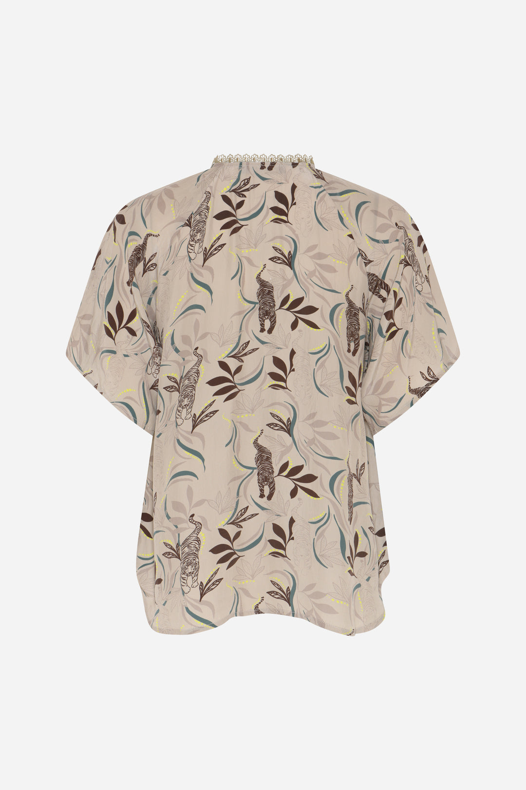 Bruuns Bazaar - Barcella BB Karly Blouse - Black Tiger Print