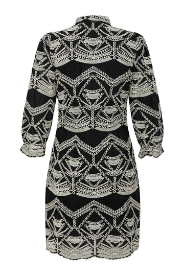 Bruuns Bazaar - ArvenisBBAbami Dress - Black/Cream