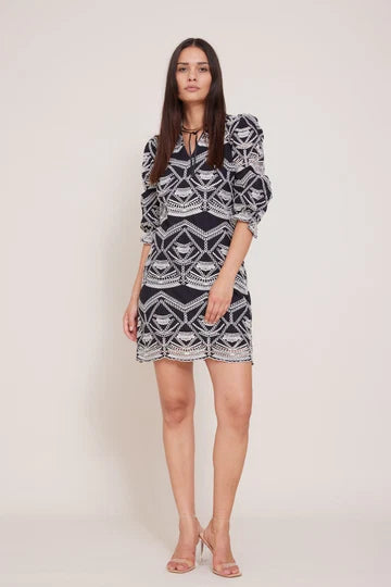 Bruuns Bazaar - ArvenisBBAbami Dress - Black/Cream