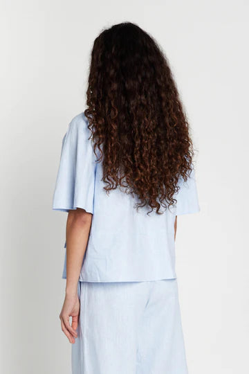 Bruuns Bazaar - LinvisBBVineva Blouse - Eventide Blue