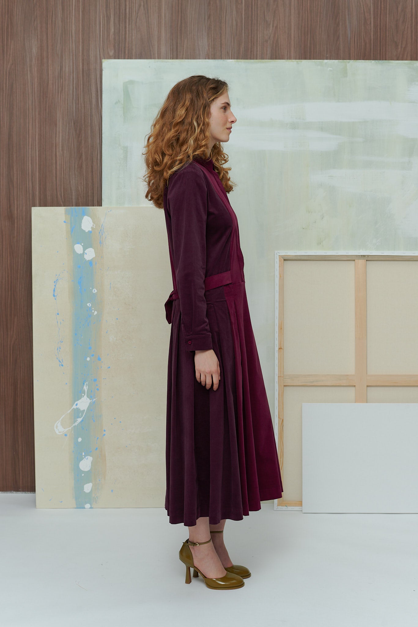 Ellysetta Shirt Flared Dress