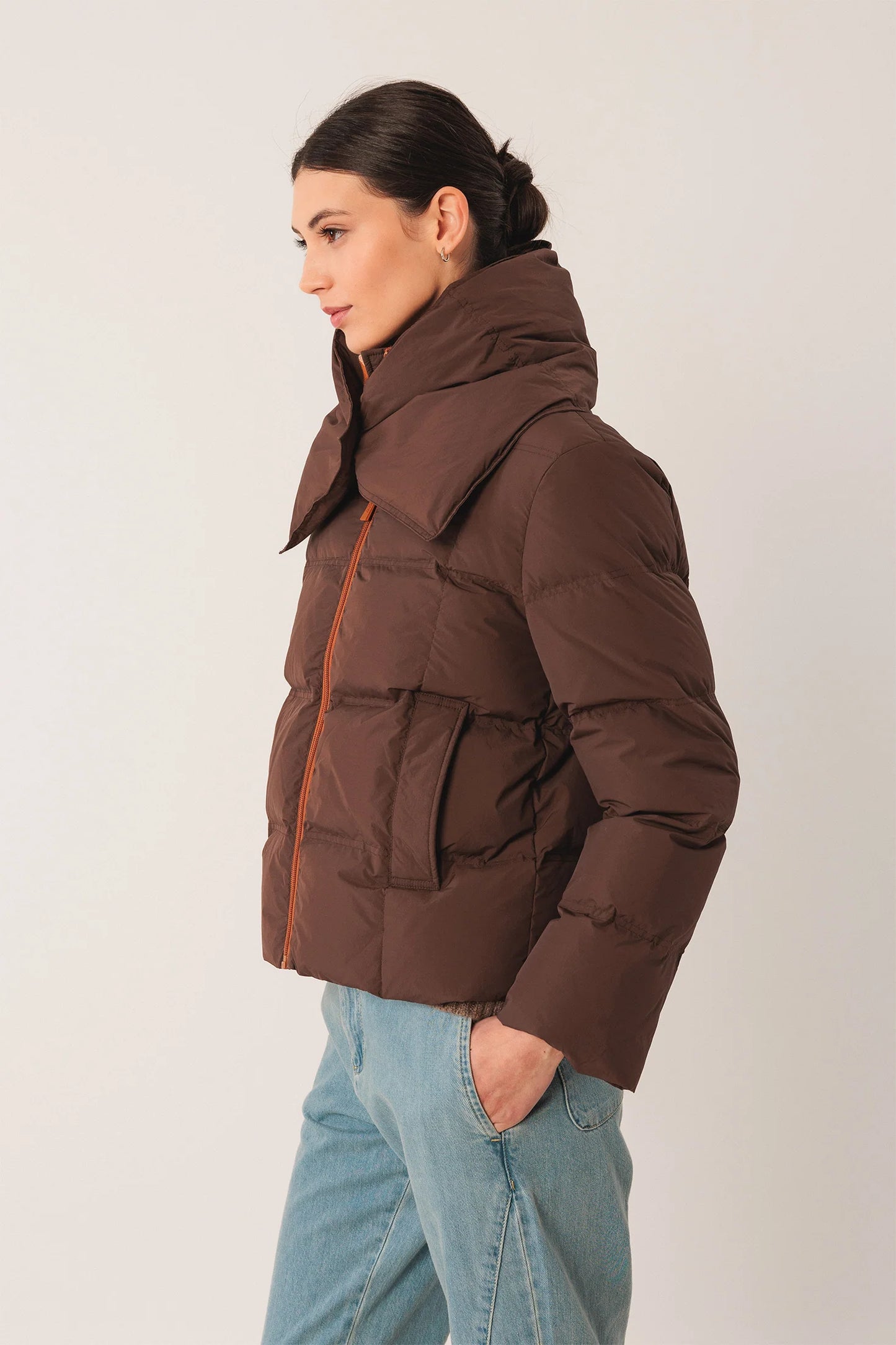 Short Down Feather Jacket