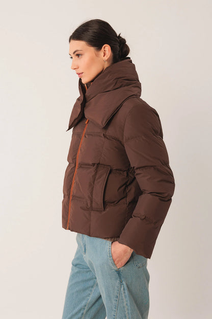 Short Down Feather Jacket