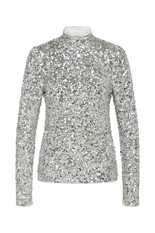Garget Hanni blouse - Silver