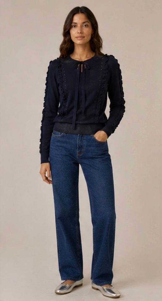 SUM-KnitBowNeckPullover-FrontView
