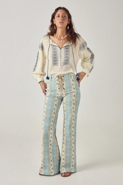Maison Hotel - Claudia Blouse - Indigo Poet
