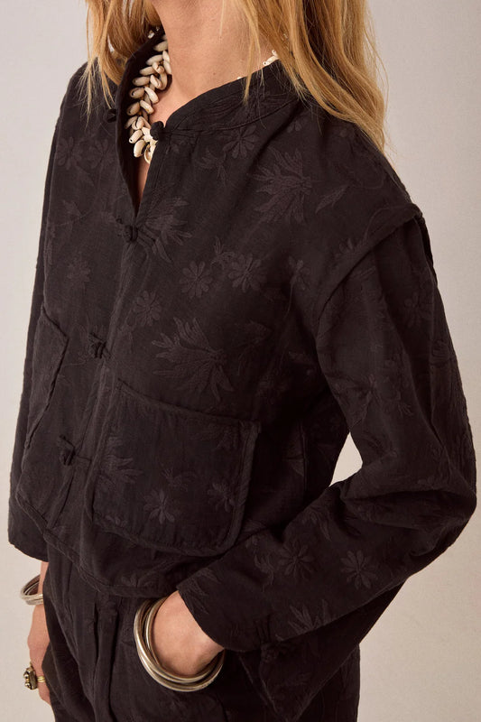 Maison Hotel - Lotus Jacket Mandarin - Onyx