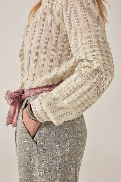Maison Hotel - Elta Blouse - Cloud Thread