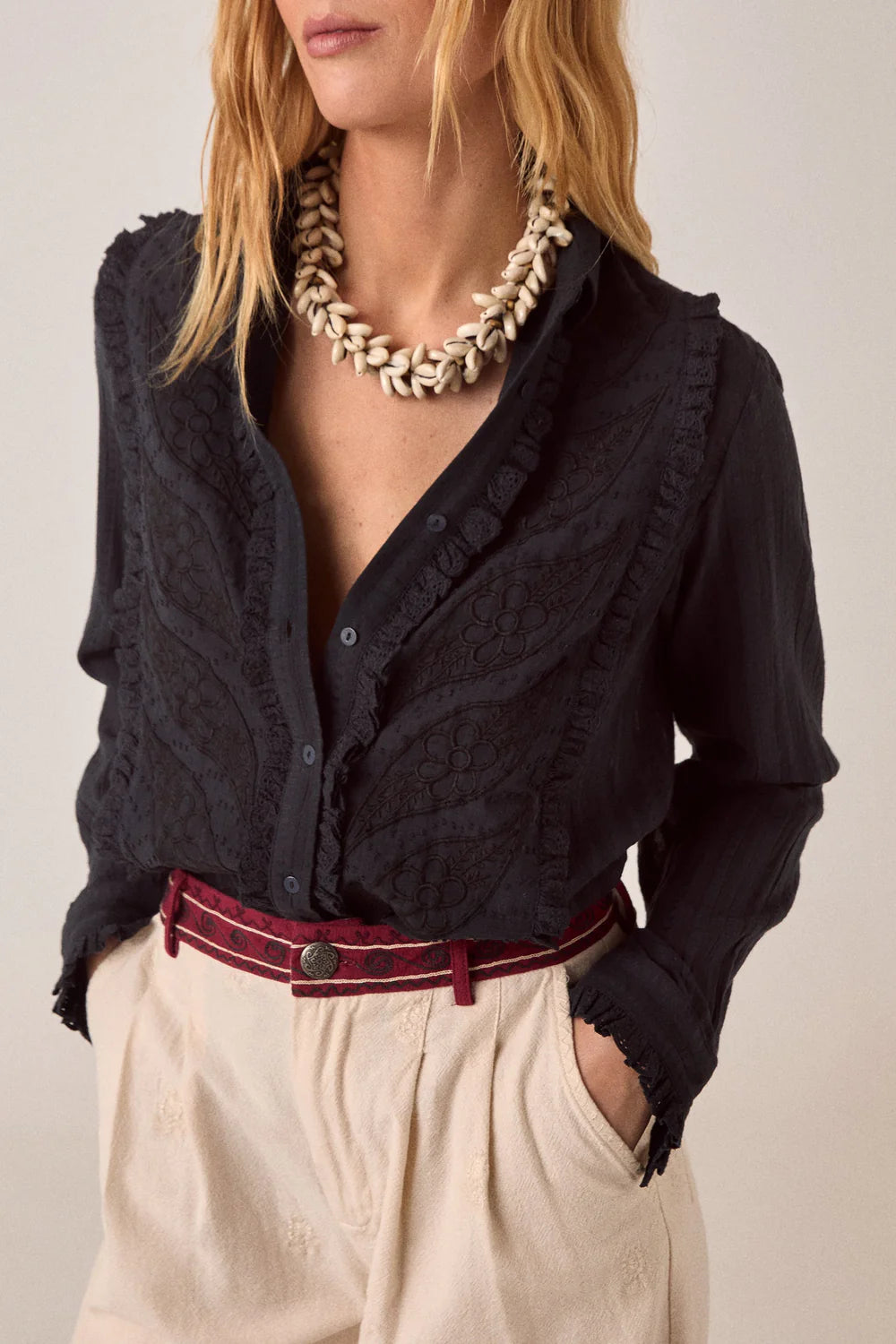 Maison Hotel - Javiera Shirt - Night Fever