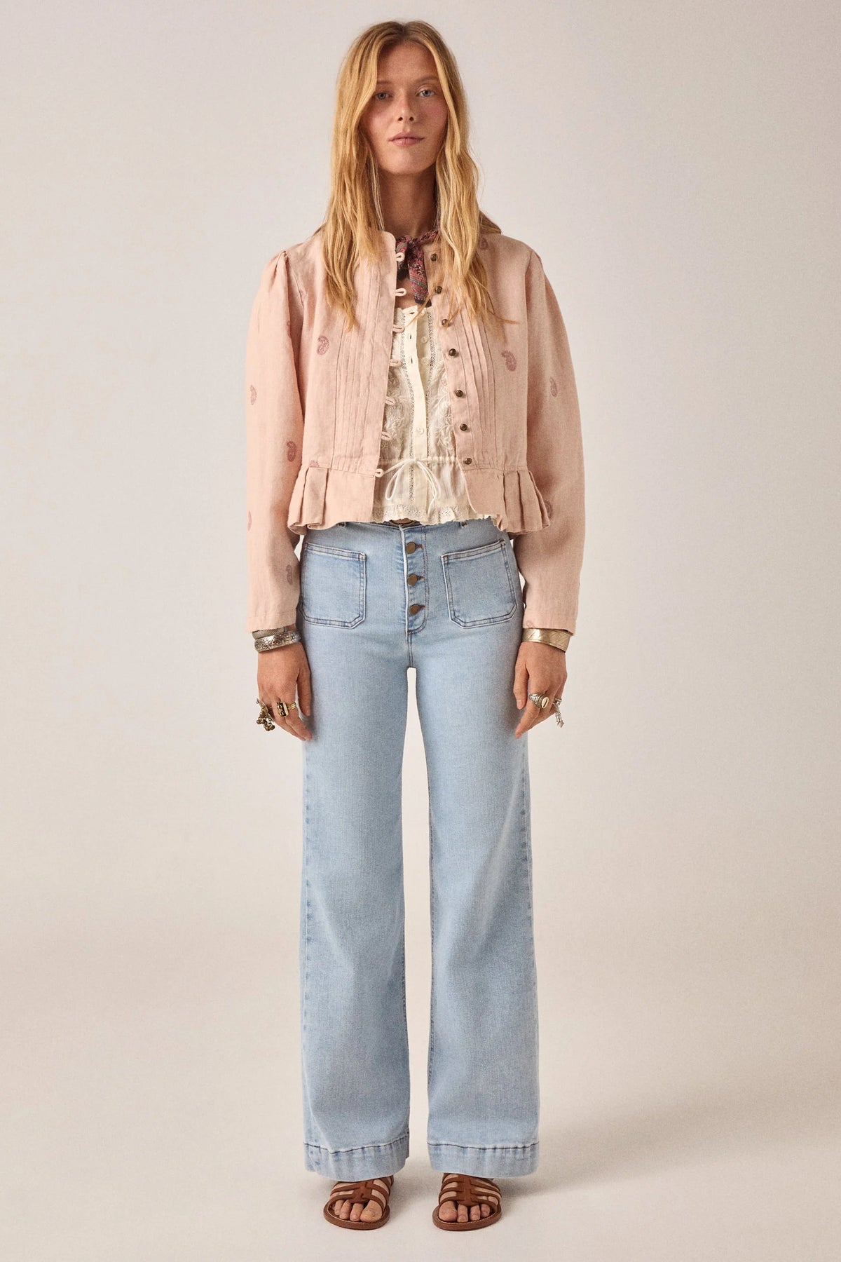 Maison Hotel - Edgard Jacket - Antique Blush