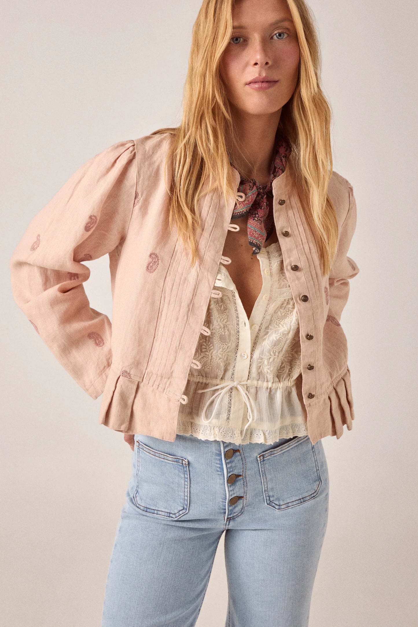 Maison Hotel - Edgard Jacket - Antique Blush