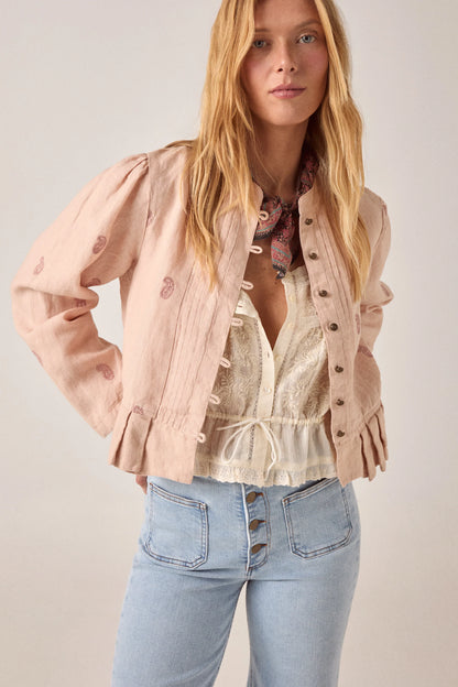 Maison Hotel - Edgard Jacket - Antique Blush