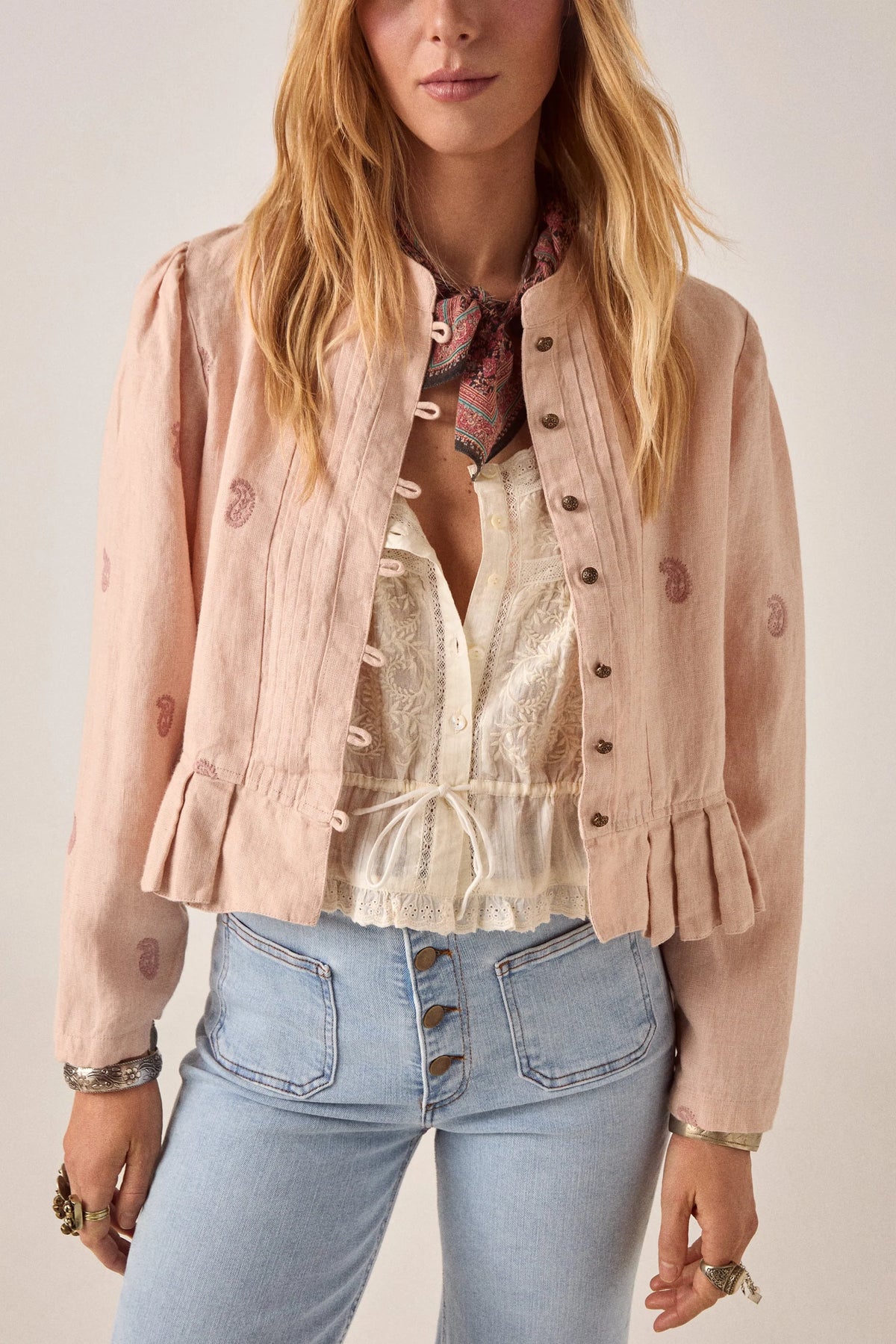 Maison Hotel - Edgard Jacket - Antique Blush