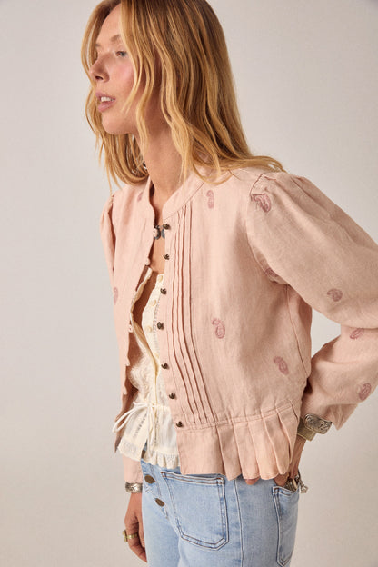Maison Hotel - Edgard Jacket - Antique Blush