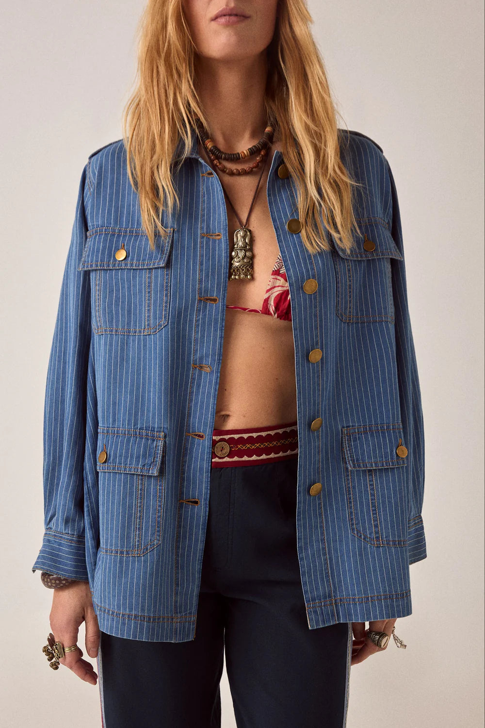 Maison Hotel - Noa Jacket - Navy Pacific