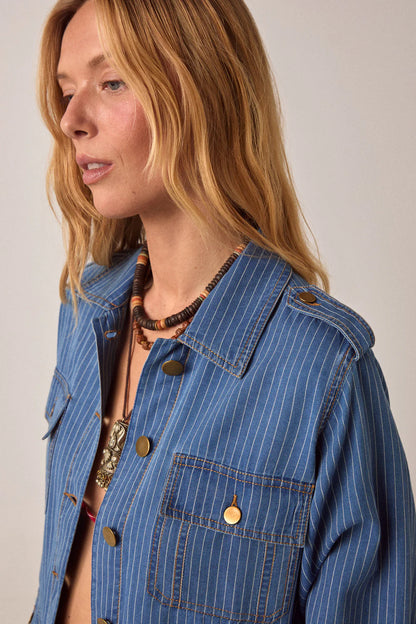 Maison Hotel - Noa Jacket - Navy Pacific