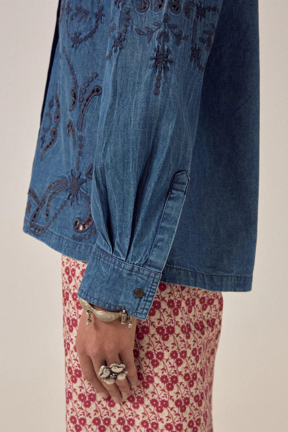 Maison Hotel - Stella Shirt Constellation - Blue Denim