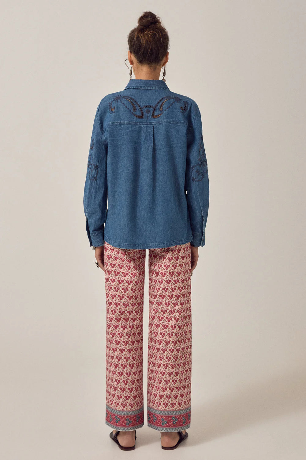 Maison Hotel - Stella Shirt Constellation - Blue Denim