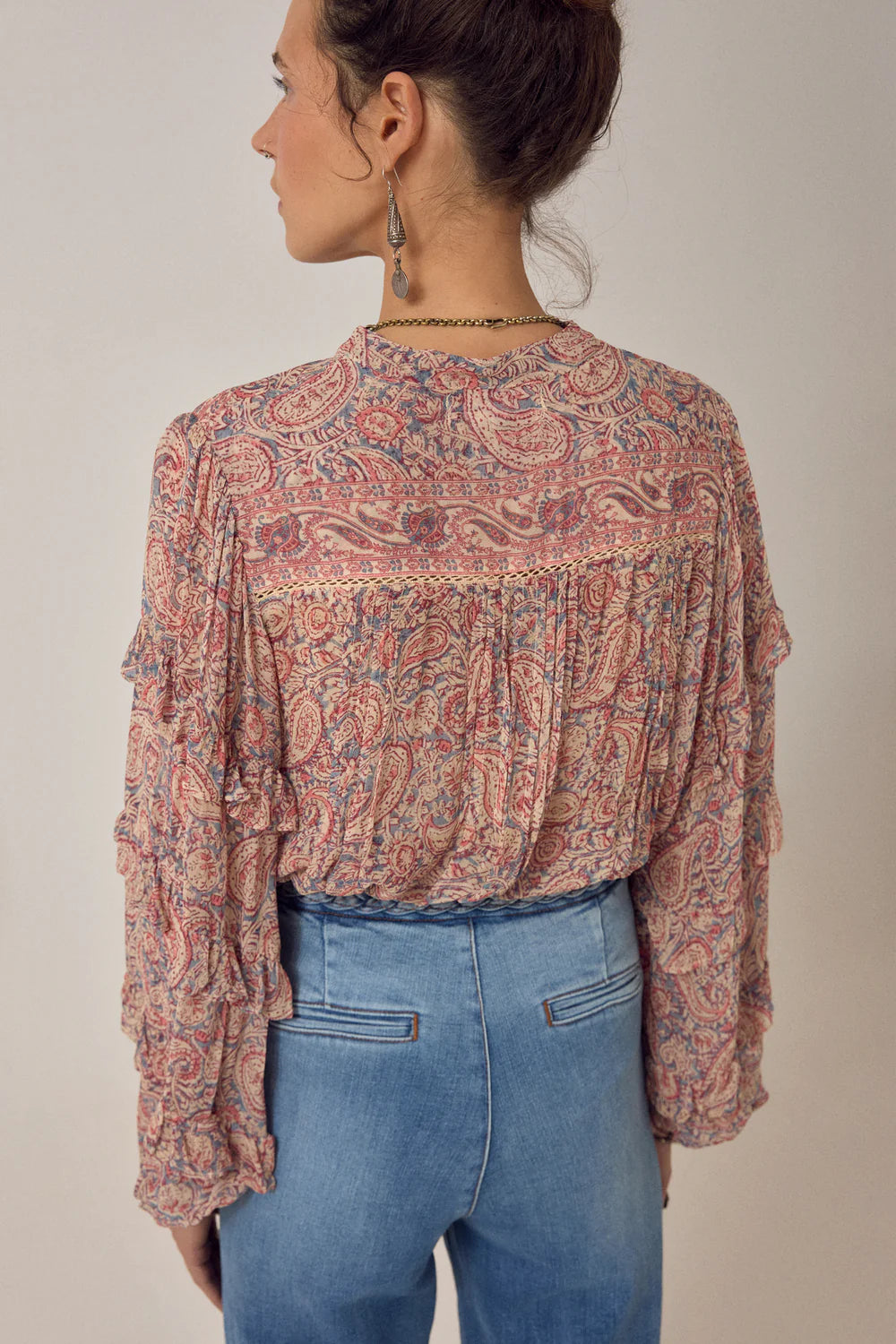 Maison Hotel - Cosima Blouse - Wild Dust