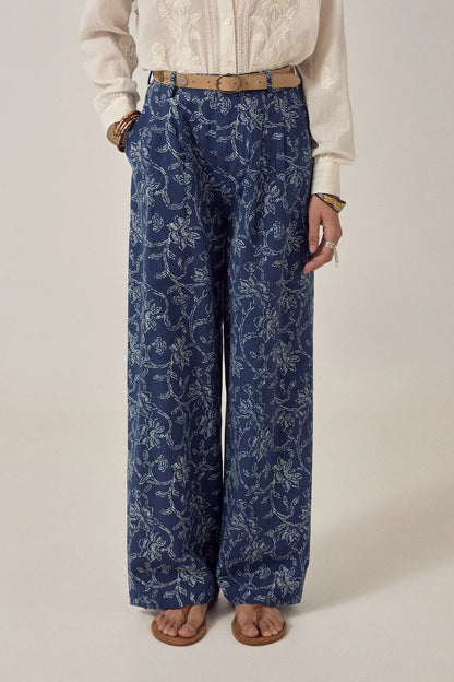 Maison Hotel - Simone Pant - White Fuji