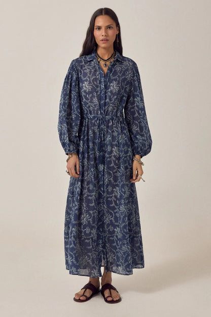 Maison Hotel - Freya Dress - Sakura Indigo