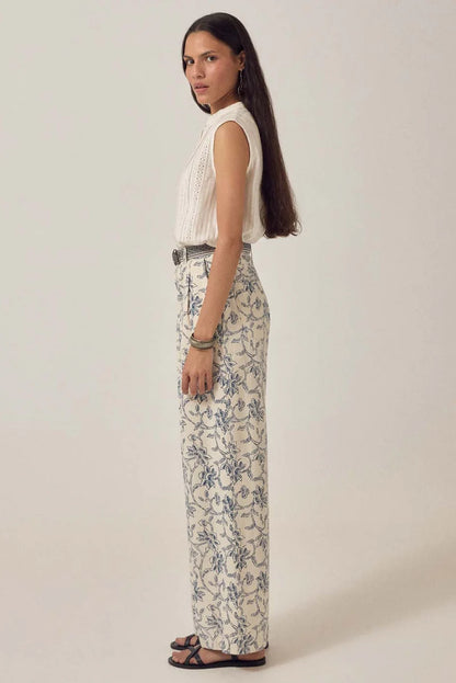 Maison Hotel - Simone Pant - White Fuji