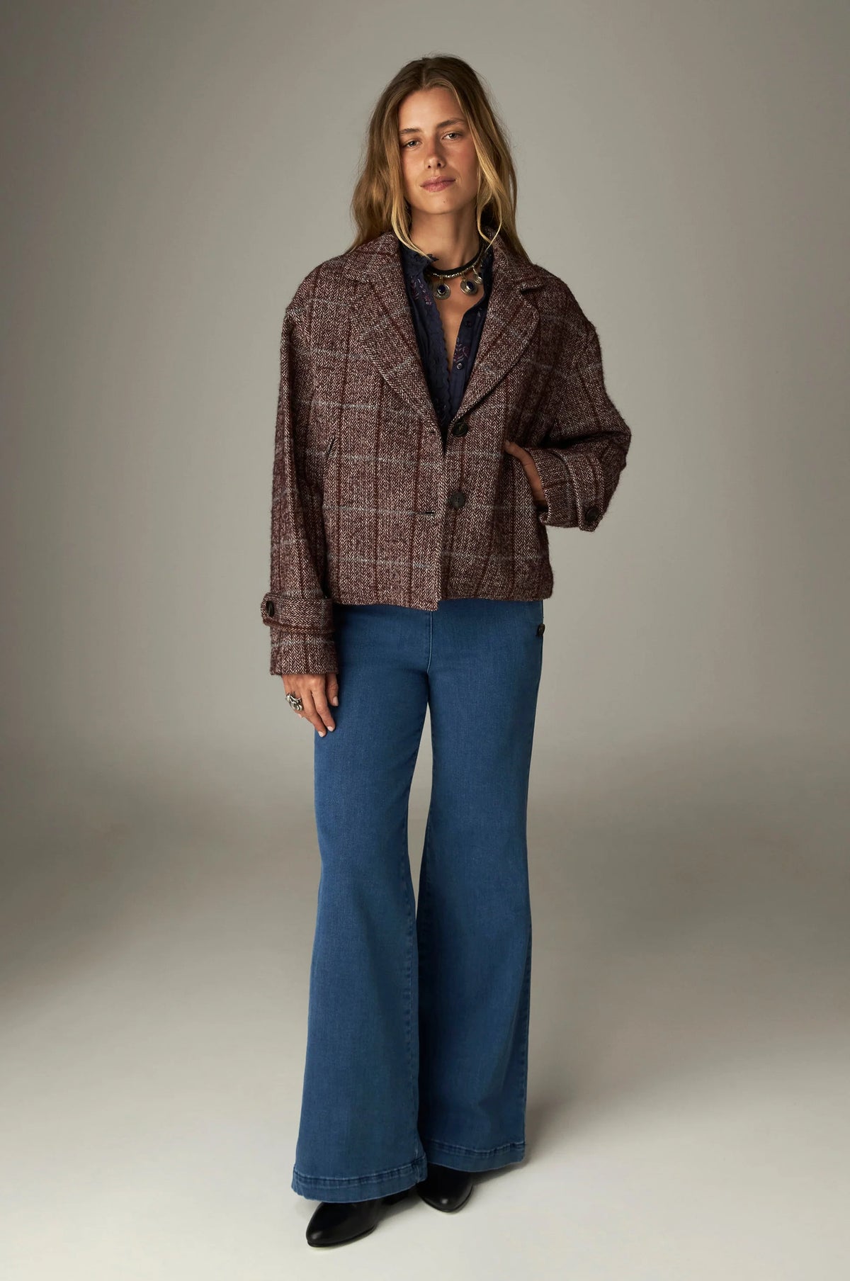 Maison Hotel - Sabine Blouse - Blue Granada