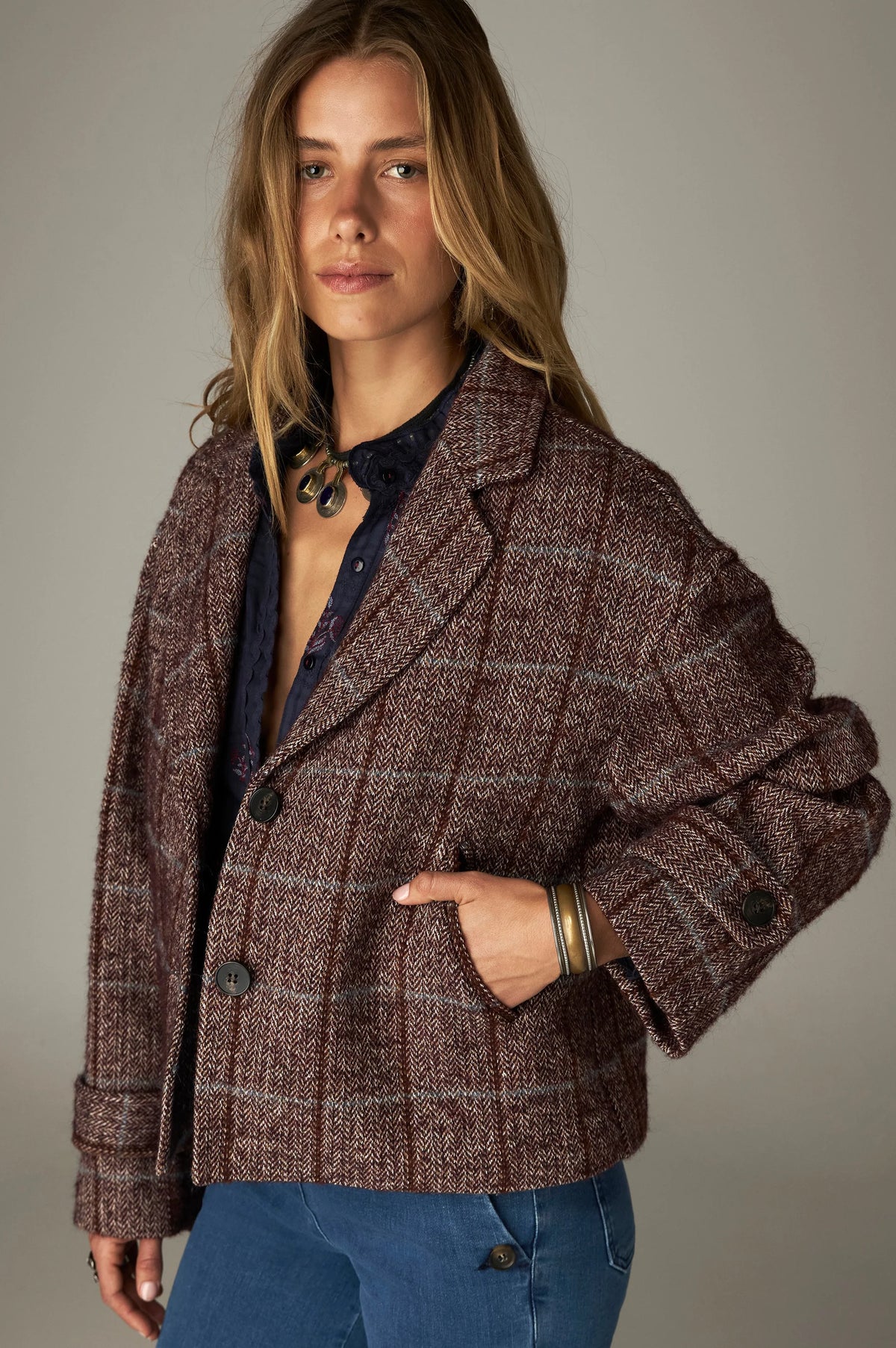 Maison Hotel - Margarita Jacket - Forest Tobacco