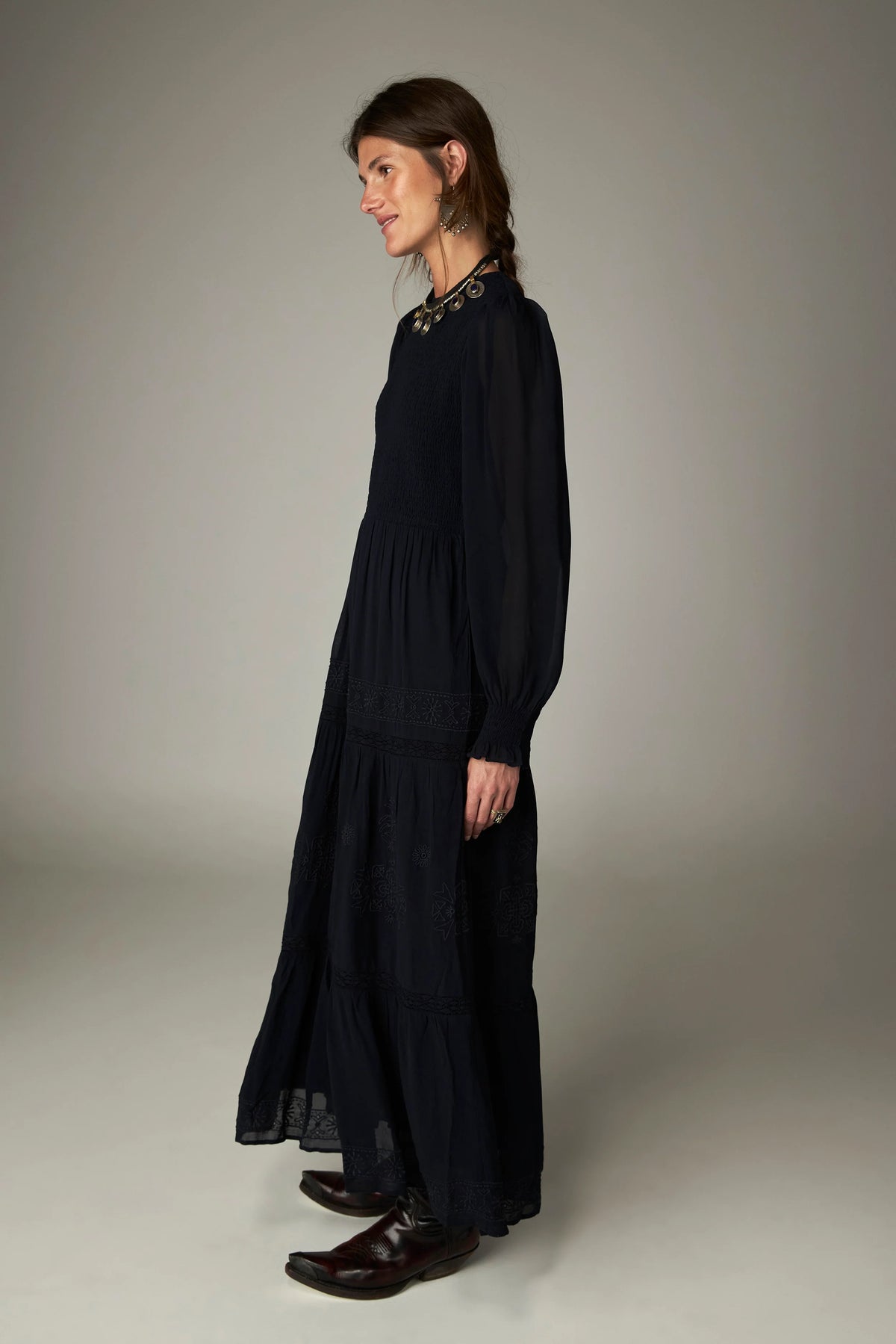 Maison Hotel - Susan Dress - Night Blue