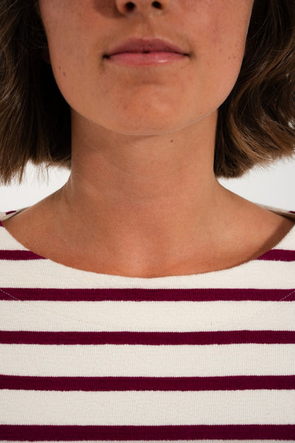 STRIPED HEAVY JERSEY MARINIERE