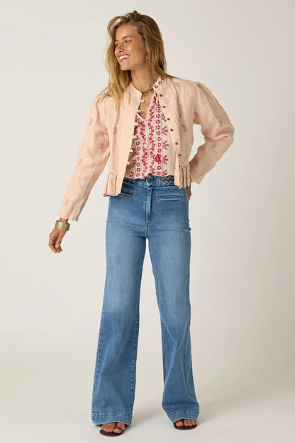 Maison Hotel - Antonella Blouse - Red Cranberry
