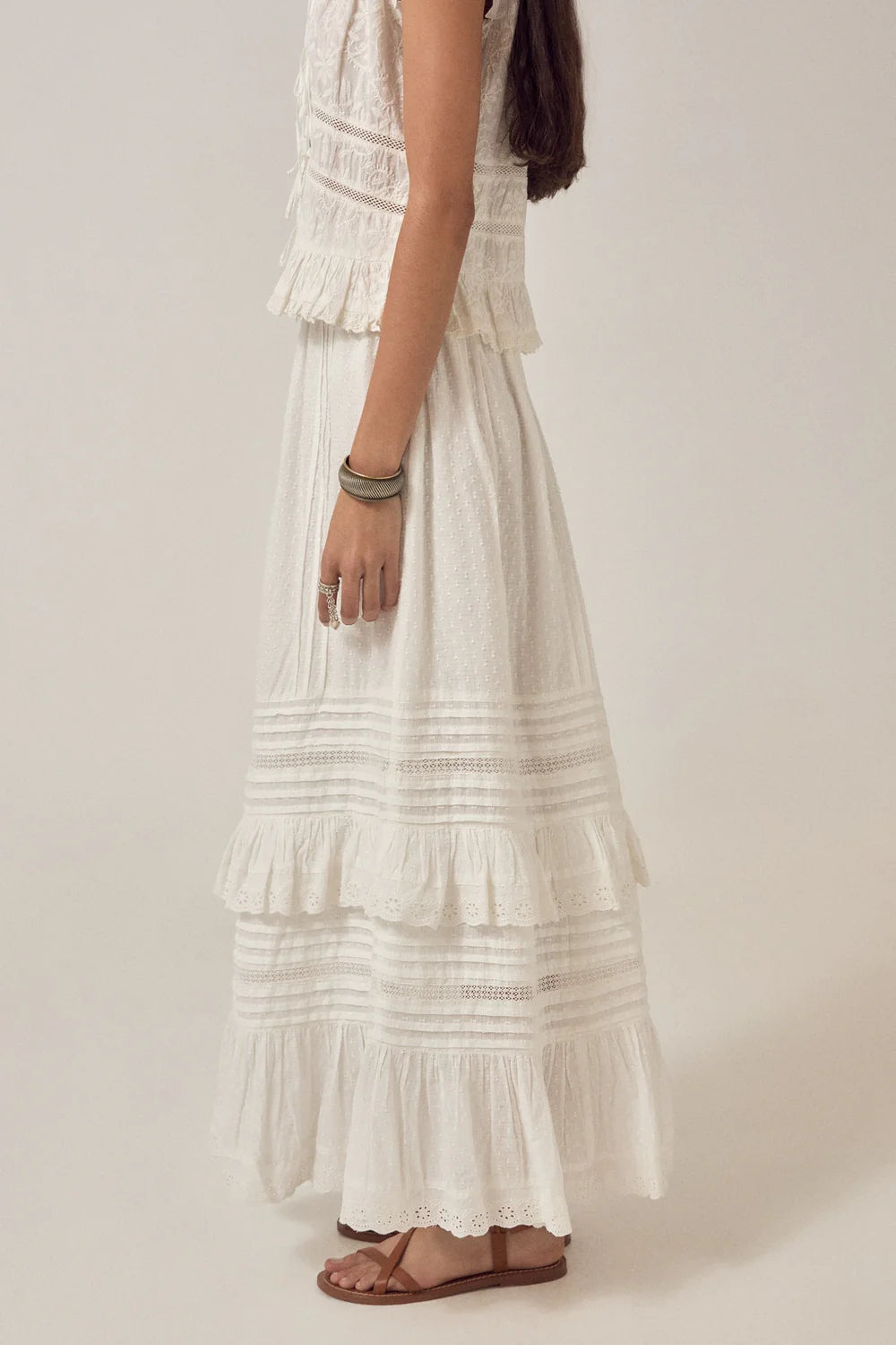 Maison Hotel - Allegra Skirt - Moonstone