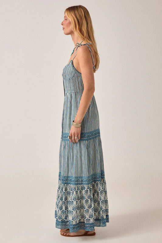Maison Hotel - Christina Sleeveless Dress - Blue Ink