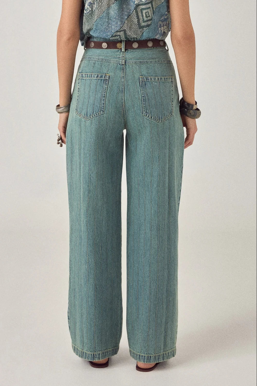Maison Hotel - Lucky Pants - Denim Stripes