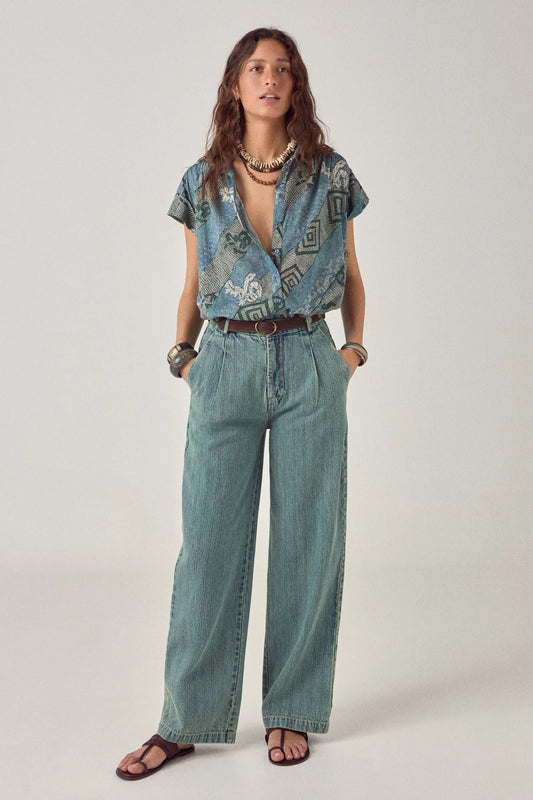 Maison Hotel - Lucky Pants - Denim Stripes
