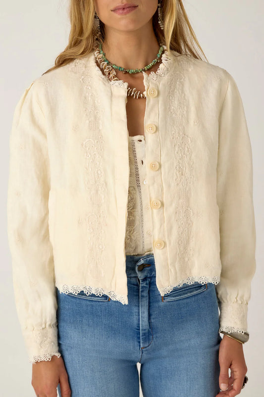 Maison Hotel - Otelo Jacket - Ivory Whisper