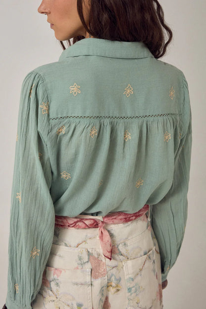 Maison Hotel - Rani Shirt - Jade