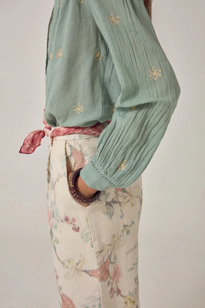 Maison Hotel - Rani Shirt - Jade