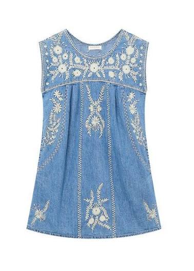 Maison Hotel - Sylvie Short Dress - Blue Haze