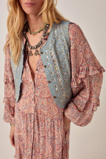 Maison Hotel - Treasure Vest - Light Aqua