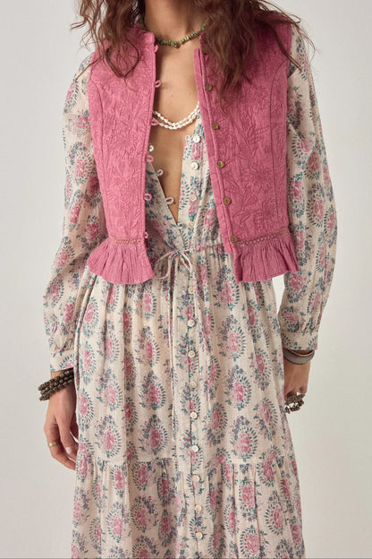 Maison Hotel - Mia Vest - Peonia Pink