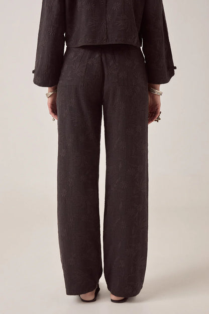 Back view of Maison Hotel Xian Pant in Onyx