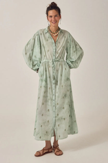 Maison Hotel - Freya Dress - Mineral Jade