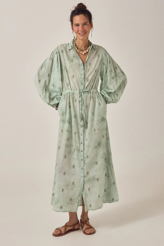 Maison Hotel - Freya Dress - Mineral Jade