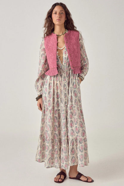 Maison Hotel - Mia Vest - Peonia Pink