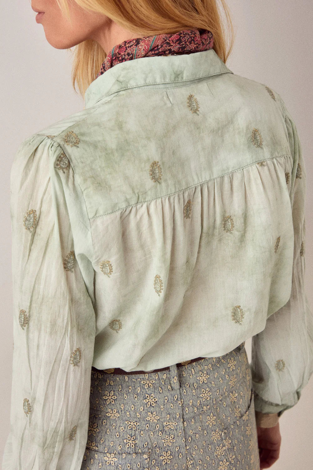 Maison Hotel - Rani Shirt - Mineral Jade
