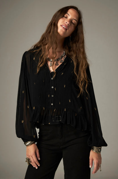 Maison Hotel - Catherine Blouse - Blackout