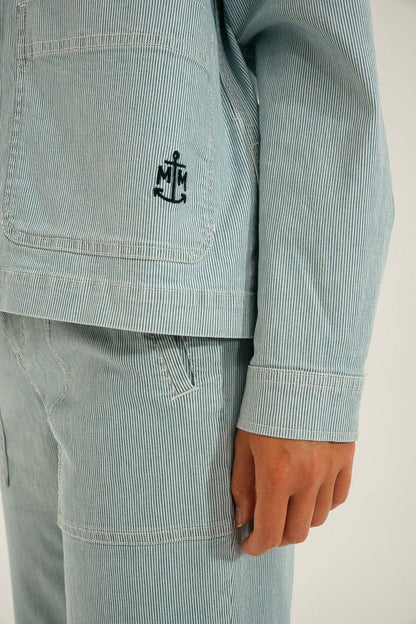 Mat De Misaine - Verone - Raye Navy