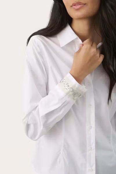 Part Two - Marin PW Shirt - Bright White